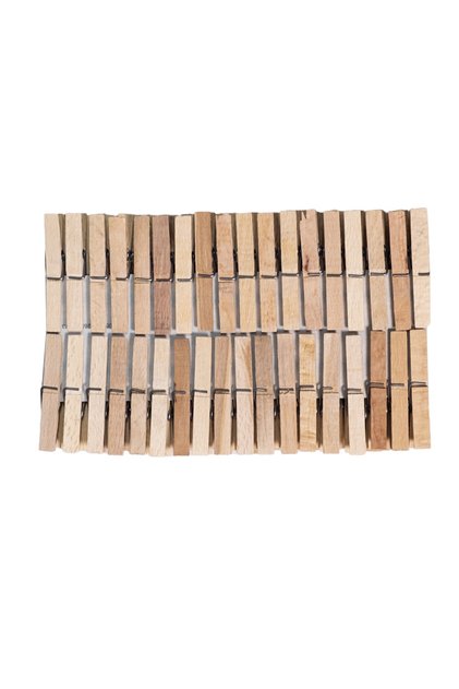 Wooden Clothes Pegs 144 Pieces 7 cm