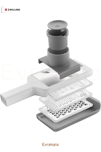 Evrekala Shop 4-Piece Grater Set Zwilling Cutting Multi Grater