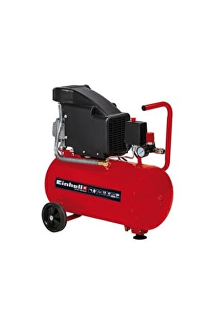 Einhell BT-AC 200/24 OF Compressor olievrij, 1,1 kW, 24 liter, aanzuigvermogen 140 l/min., 8 bar, 1 cilinder