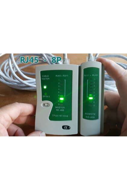 Internet & Telephone Cable Tester Rj45 Rj11 Cable Cable Test Tester