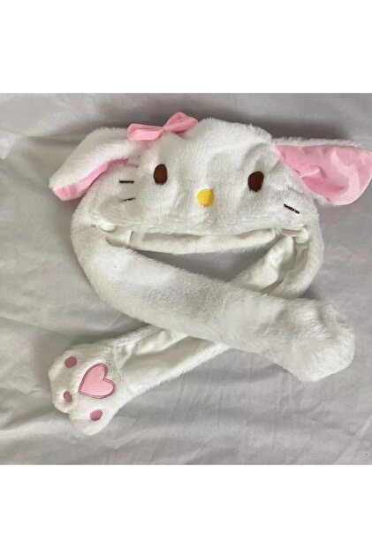 NETAVANTAJ Hello Kitty Hareketli Kulaklı Işıklı Şapka - Fiyatı