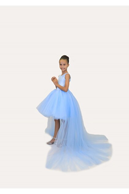 nsmkidslife Girl Child Front short Back Long Tail Detailed BEBE BLUE Satin Ball Gown Party Graduation Dress- Trendyol nsmkidslife Girl Child Front short Back Long Tail Detailed BEBE BLUE Satin Ball Gown Party Graduation Dress- Trendyol