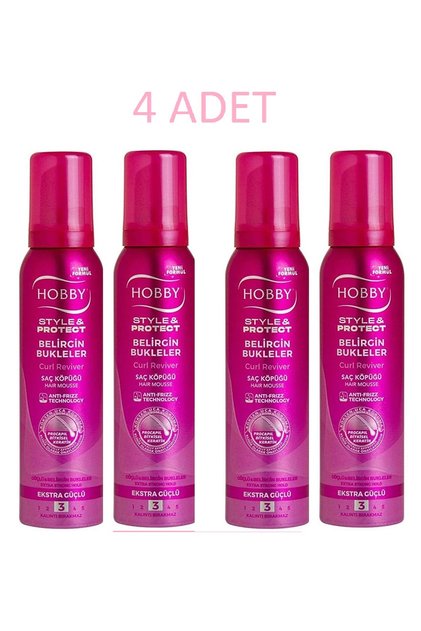 Style&protect Belirgin Bukleler Saç Köpüğü X 4adet