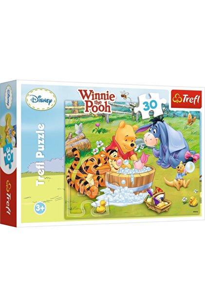 Trefl Çocuk Puzzle 30 Parça Disney Winnie The Pooh 18198 / - 2