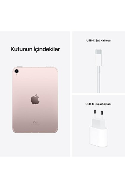 Apple Ipad Mını Wıfı Cell Mlx93tu/a 256gb Pembe Tablet (Apple