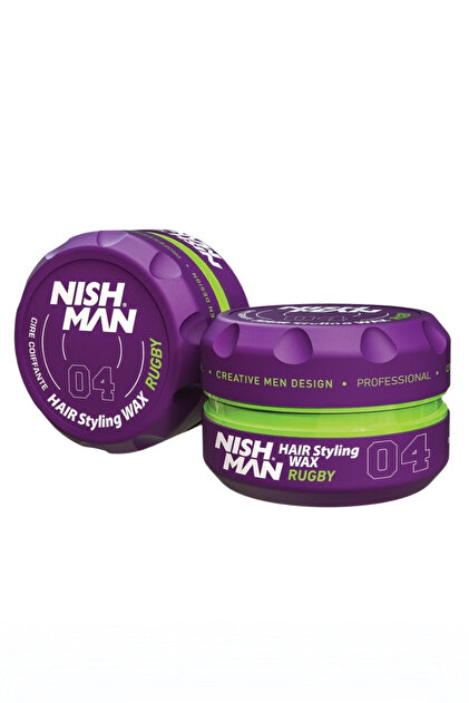 NISHMAN 04 Saç Şekillendirici Ultra Sert Parlak Wax 150 Ml