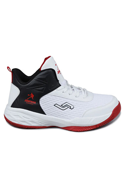 Jump 27986 C White Orange Black Erkek Basketbol Ayakkabısı