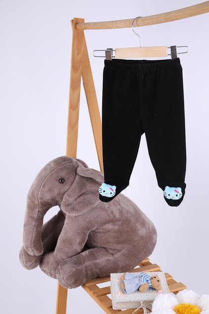 Baby Girl and Boy Children's Pants with Velvet Toys Hello Kitty
