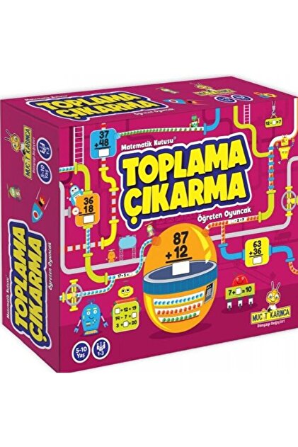 yükselen zeka Toplama Çıkarma Öğreten Oyuncak (5-10 Yaş