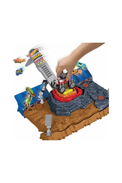 Mattel Oyuncak Hot Wheels Monster Trucks Muhteşem Çarpışma Arenası