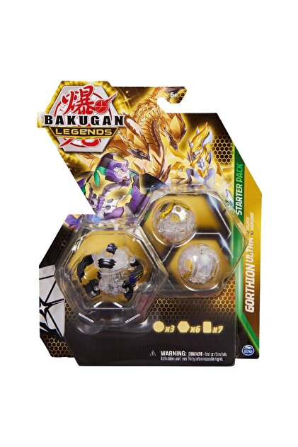 【すぐ遊べる】BAKUGAN プレイセット バッグ付き Spinmaster Oyuncak Bakugan Starter Figürü Seti 6066092 (Karışık