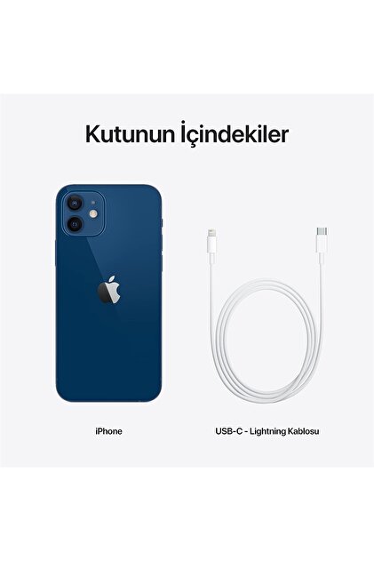 【だいくまちゃん専用】Apple iPhone 12 128GB ネイビー Apple iPhone 12 256 GB Mavi Cep Telefonu Aksesuarsız Kutu (Apple