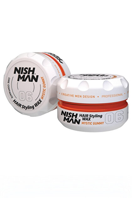 NISHMAN 06 Saç Şekillendirici Ultra Sert Parlak Wax 100 ml