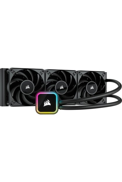 Icue H150I Rgb Elite 360mm Black Cw- 9060060 -Ww مبرد معالج سائل