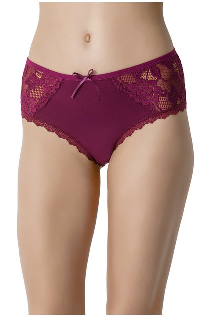 High Waist Lace Detailed Bato 3-Piece Panties 5160