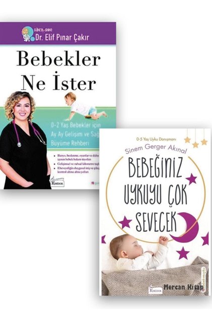 Bebeğiniz Uykuyu Çok Sevecek Ve Bebekler Ne Ister 2'li set
