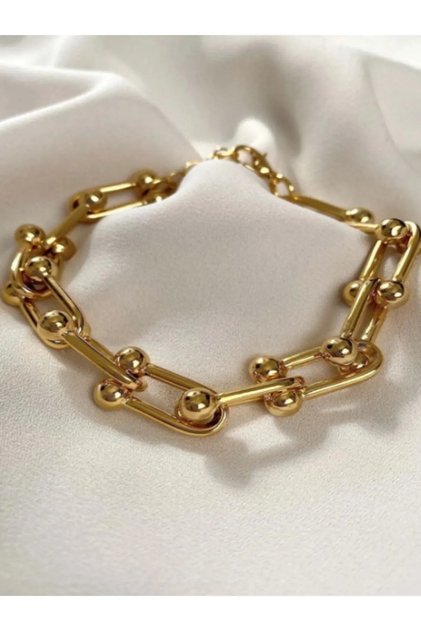 Tiffany Steel Bracelet Gold