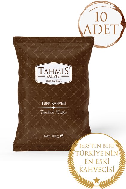 10'lu Türk Kahvesi Orta Kavrulmuş 100 gram Paket Seti