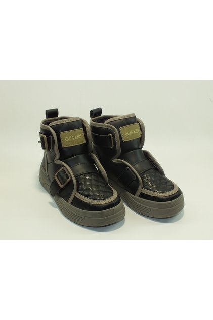 Buckle Quilted Boots