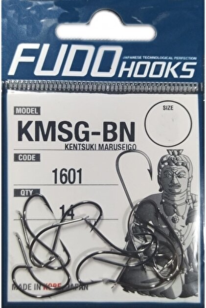 Fudo Hooks -1601-bn-8-numara Kmsg Siyah Tırtıklı Iğne - Fiyatı