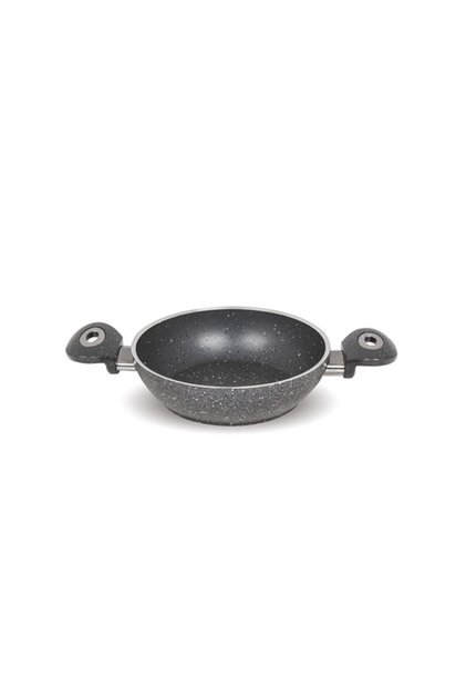 Galaxy Granite Egg Pan | Non-Stick Coating | 18 cm Gray