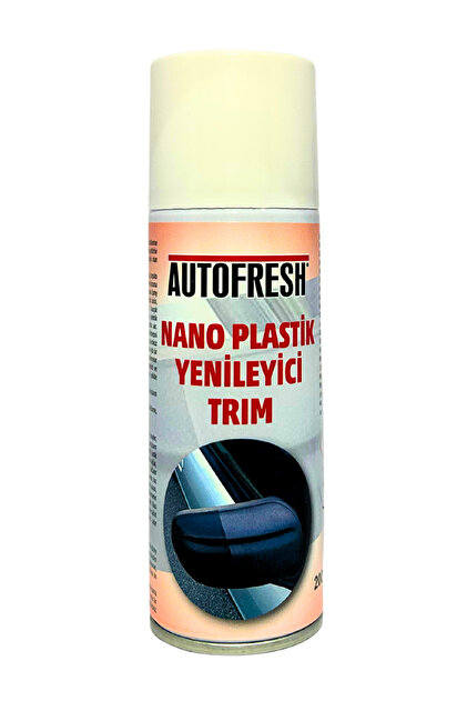 AutoFresh Oto Nano Plastik Yenileyici Trim Sprey Parlatıcı Onarıcı