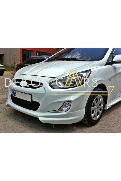 HYUNDAİ ACCENT BLUE ÖN TAMPON EKİ FİBERGLASS BOYASIZ