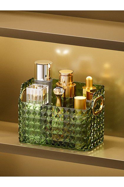 Multi-Purpose Bathroom Organizer Perfume Jewelry Makeup Organizer Box