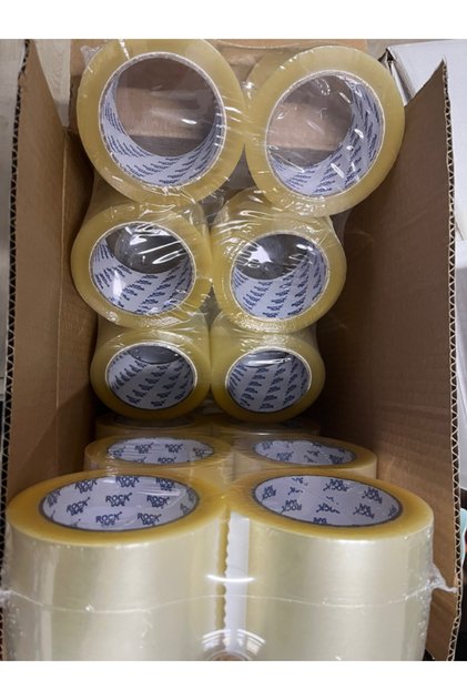 Şeffaf Koli Bandı 70 X 100 Mt ( 24 Adet ) Klas Rock Tape Marka