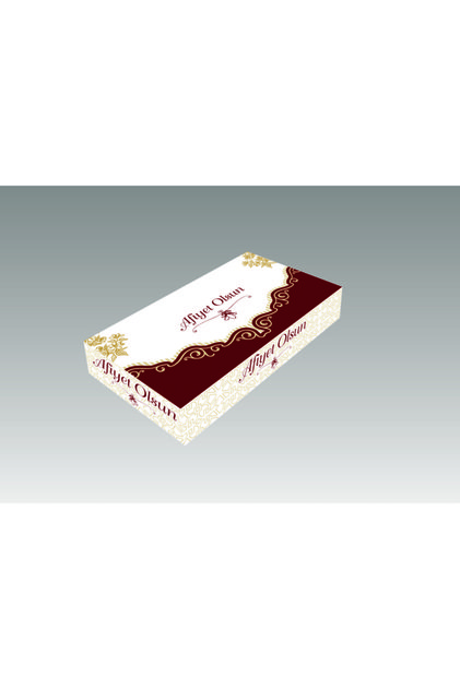 500 Gram Baklava Kutusu 100 Adet