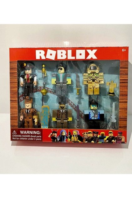 Roblox Oyuncak Figürleri Büyük Set Figür Set 6'lı Roblox Oyuncak Figürleri