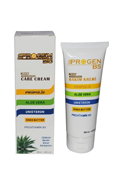progen B5 Propolis, Aloevera, Unisteron, Shea Yağı, Provitamin B5