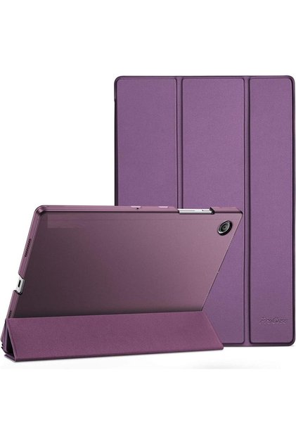 Huawei MatePad SE 10.4 Kılıf NEW PU Deri Smart Standlı Case Mor