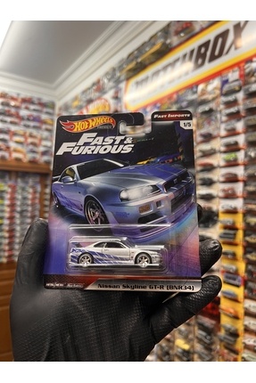 HOT WHEELS Premium - Nismo Zamac - Nissan Skyline GT-R (BCNR33