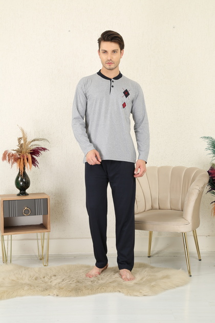 100% COTTON SUPERIOR MEN'S PAJAMA SET 2031