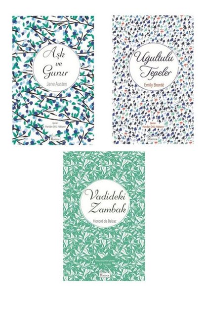 Aşk Ve Gurur - jane Austen & Uğultulu Tepeler - emily Bronte & Vadideki Zambak - balzac Hardcover