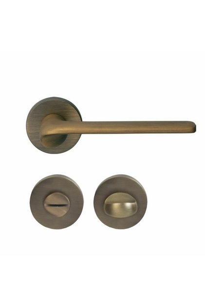 Kapı Kolu Seti Hant Banyo (Wc) Antik Bronz