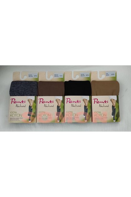 Extra Cotton Trouser Socks (PENTI COTTON KNEE SOCKS) 4 PIECES