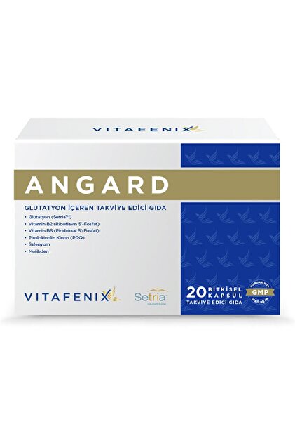 Vitafenix Angard Glutathione Containing Vegan Supplement Food 20 Capsules- Trendyol Vitafenix Angard Glutathione Containing Vegan Supplement Food 20 Capsules- Trendyol