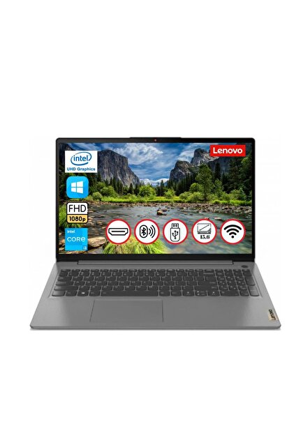 LENOVO Ideapad 3 Intel Core i3 1115G4 8GB 256GB SSD+500GB HDD 15.6