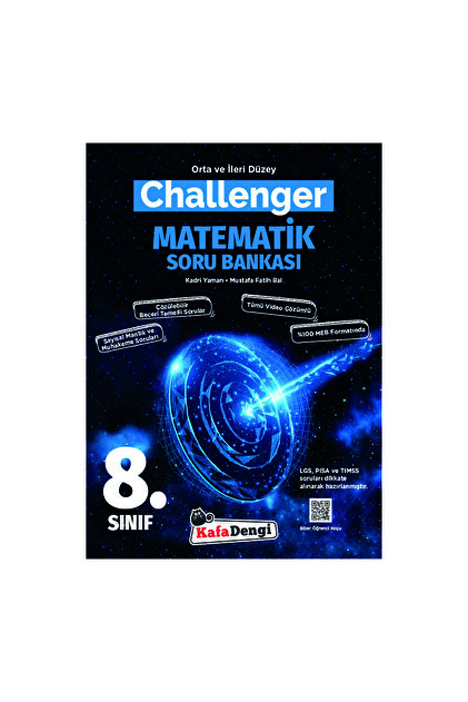 Kafa Dengi Yayınları 8.Sınıf Challenger Matematik Türkçe Fen