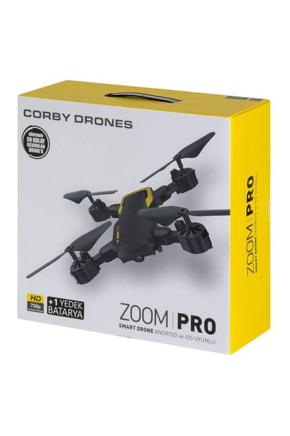 Corby Cx007 Zoom Pro Smart Drone 2 Bataryalı - 1