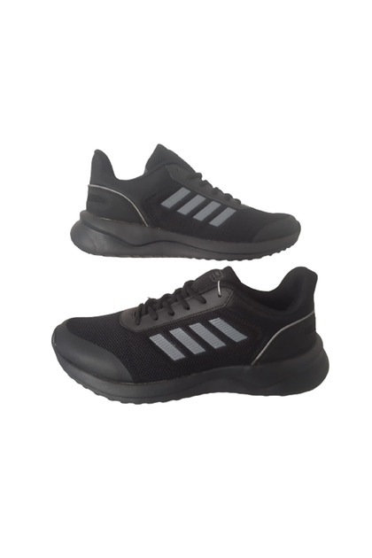 Bestof Black Mesh Lightweight Unisex Walking Casual Shoes