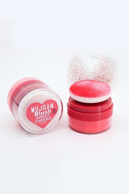 Roesıa Rose Cosmetics Rose Aynalı, Süngerli Toz Allık - Blush