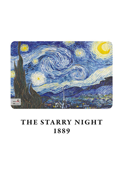 retronote A4 Defter 1 - Van Gogh - The Starry Night, 1889