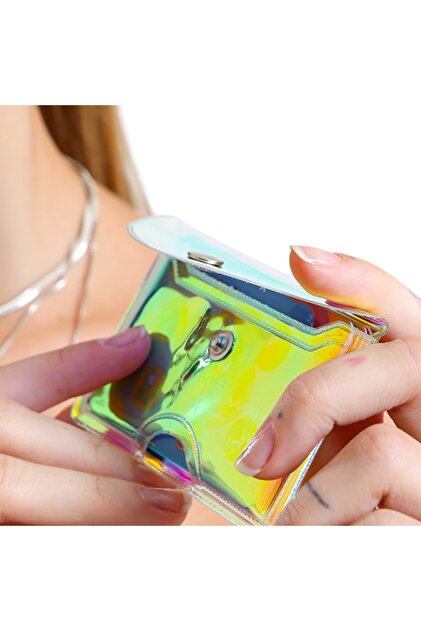 Gempo 5 Pieces New Generation Hologram Transparent 7 Card Capacity Wallet Card Holder Unisex mini Wallet card holder- Trendyol Gempo 5 Pieces New Generation Hologram Transparent 7 Card Capacity Wallet Card Holder Unisex mini Wallet card holder- Trendyol