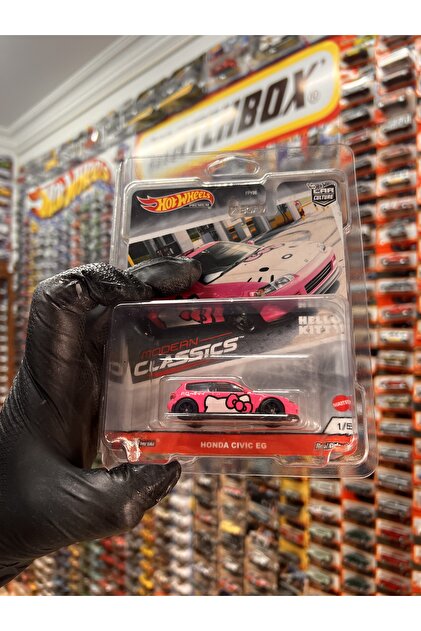 HONDA HELLO KITTY バイクミニカー 5個セット HOT WHEELS Hello Kıtty ( pembe lisanslı seri ) koleksiyonerlere