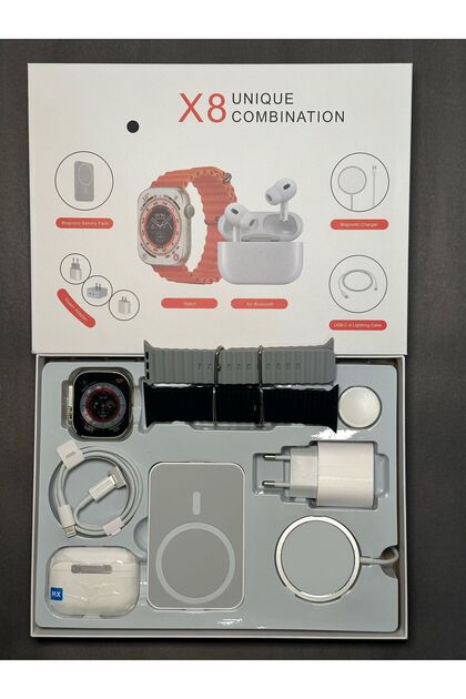 Wearfitpro X8 Unıque Combınatıon X8 Akıllı Saat Kombinasyon 8in1