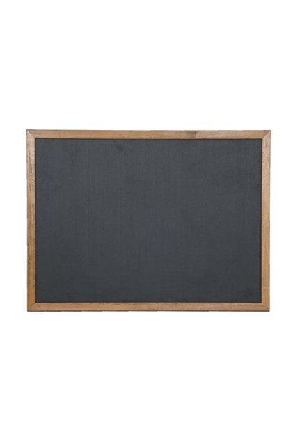 Duvara Monte Ahşap Çerçeve Laminat Kara Yazı Tahtası 60x90