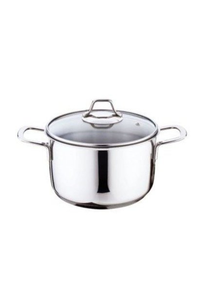 Inox Derin Tencere 24x14 Cm